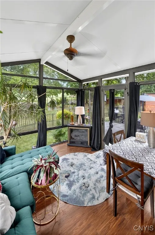 Three season room with radiant in floor heat