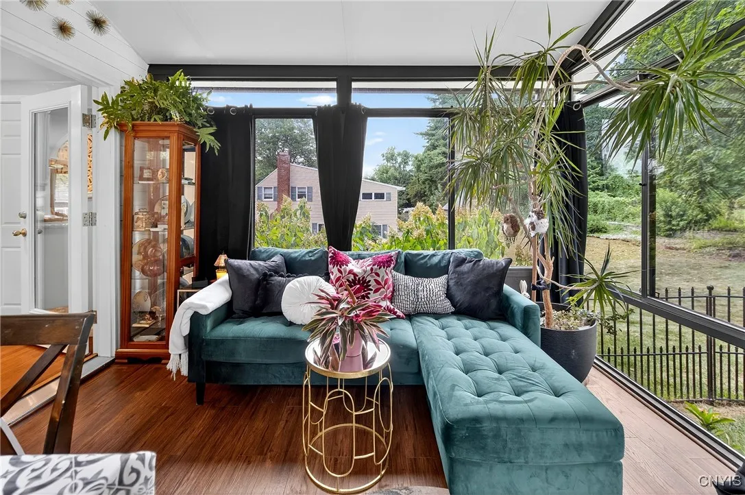 Three season room with radiant in floor heat