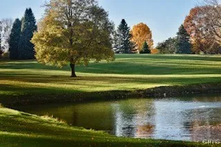 Pond at the golf course to the rear of the property