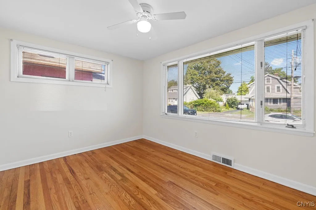 Bedroom #1 with Gleaming Hardwood Floors