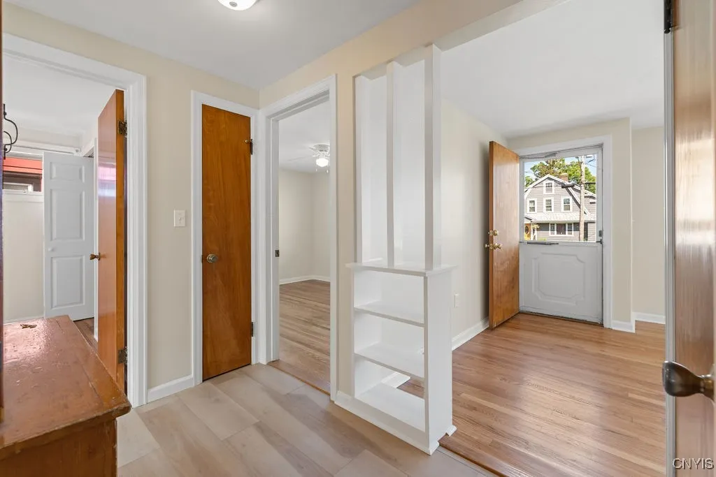 Hallway Overlooking Living Room, Bedroom #1 and Bedroom #2