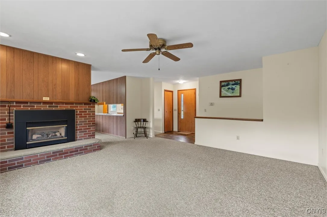 Large living room space