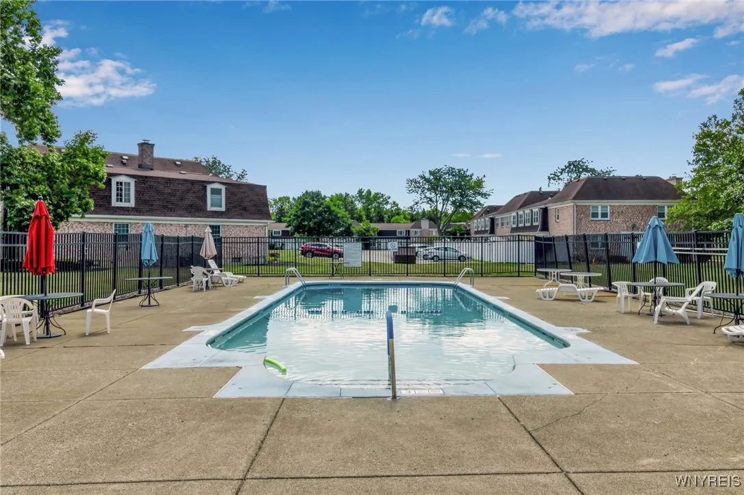 There is a community club house