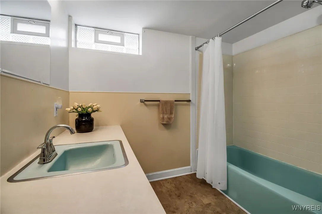 Basement full bath