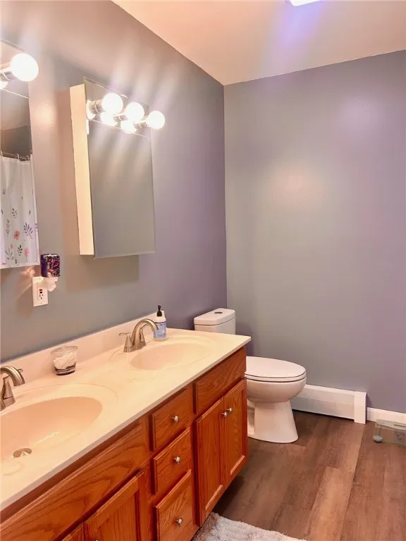 Newly updated master bath