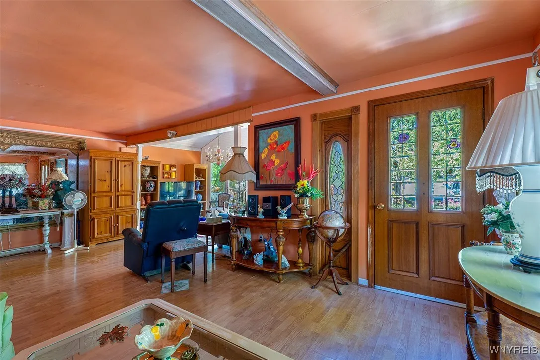 Living Room/ Front Entrance