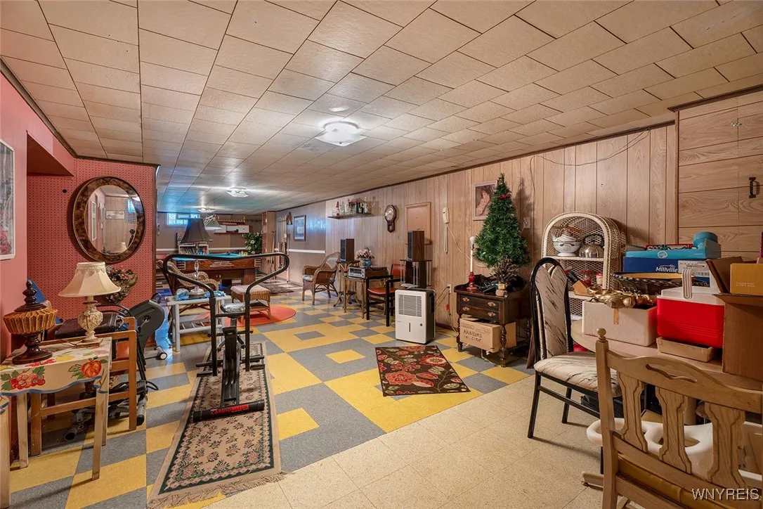 Partially Finished Basement