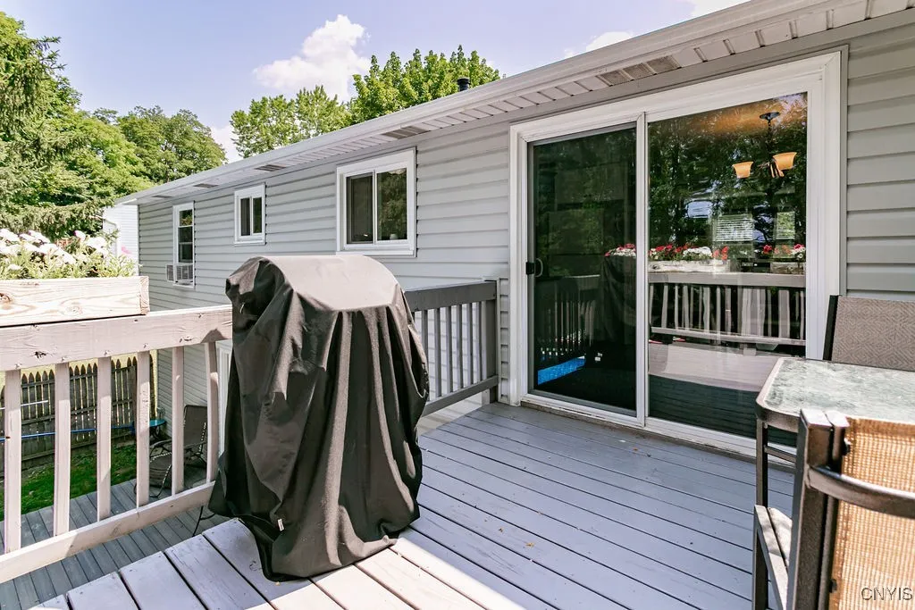 Deck off of the Living room