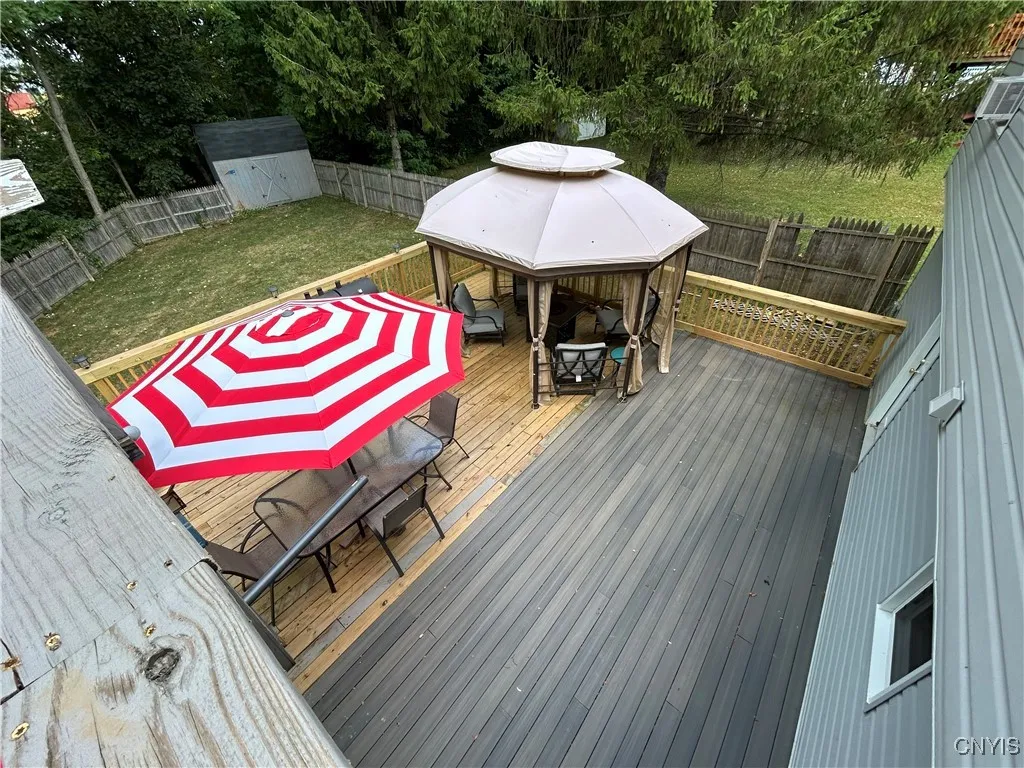 huge deck