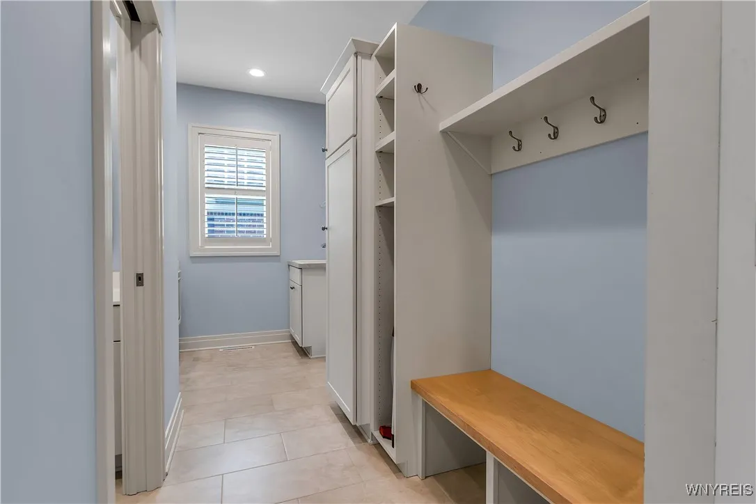 First floor mudroom and laundry