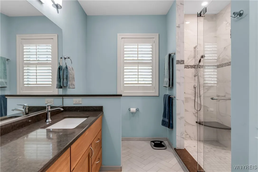 First floor primary bath