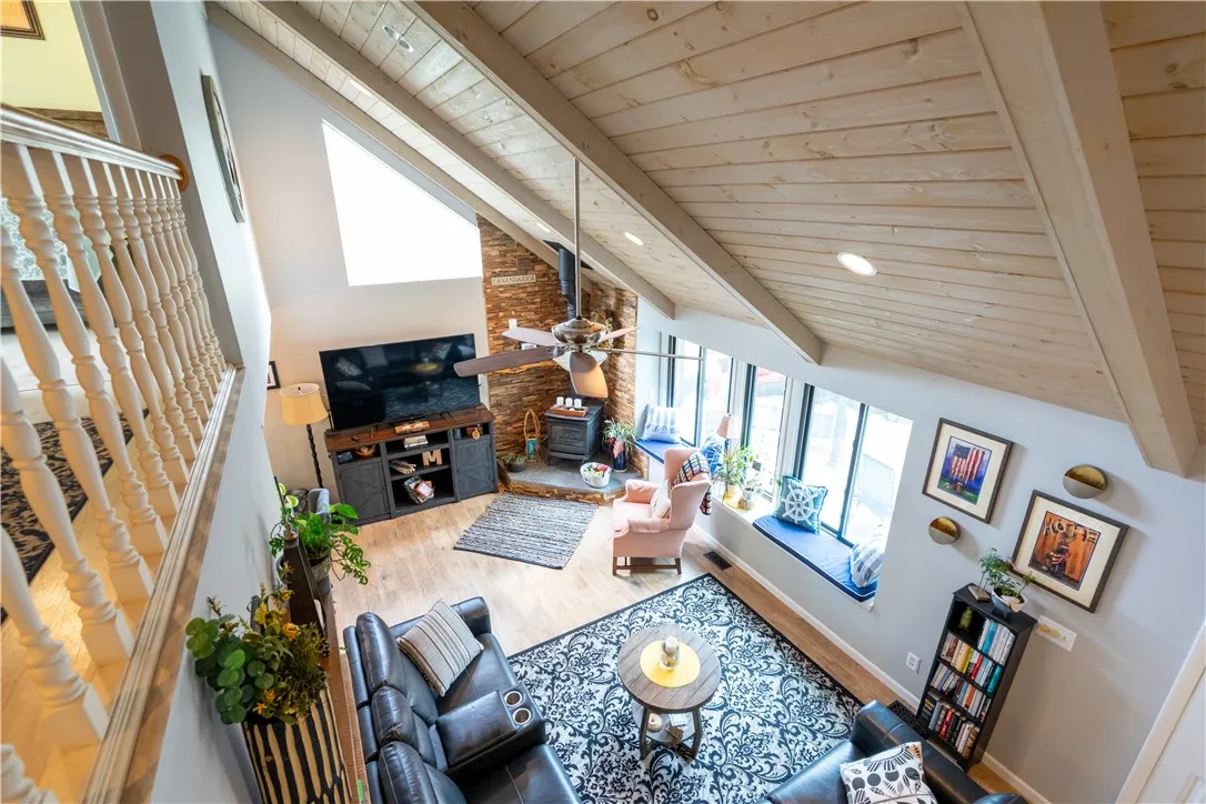 View from 2nd floor overlook