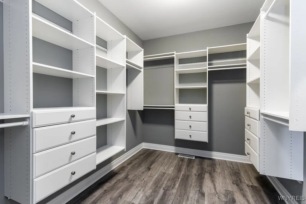 Plenty of room for all your things in this closet