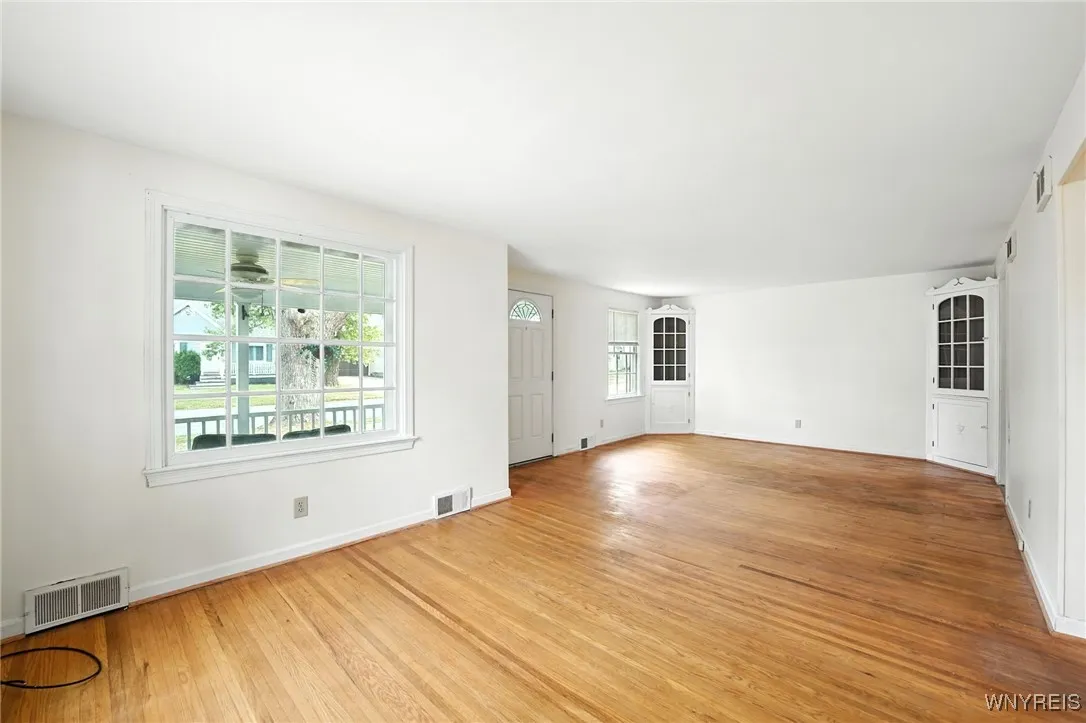 Lots of natural light