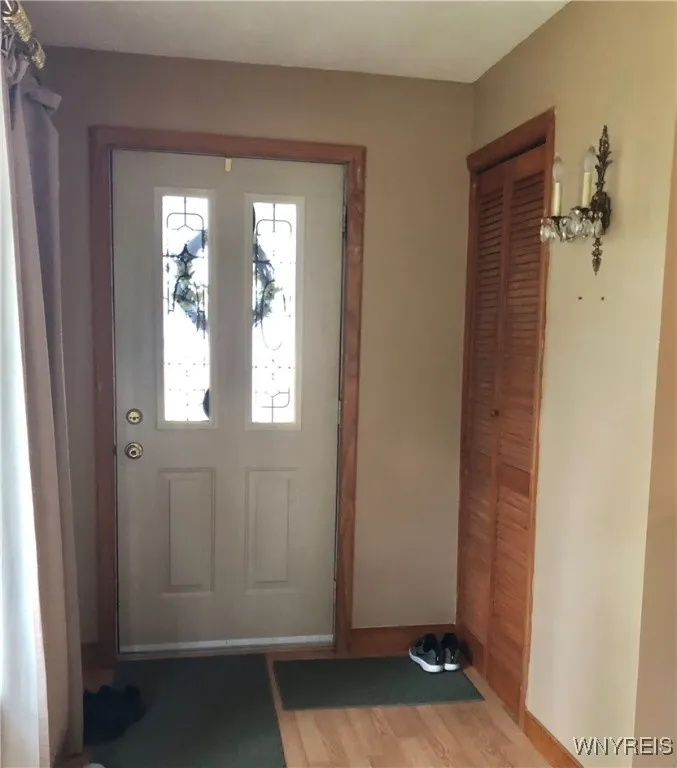 LEAD GLASS DESIGNER DOOR -GUEST CLOSET