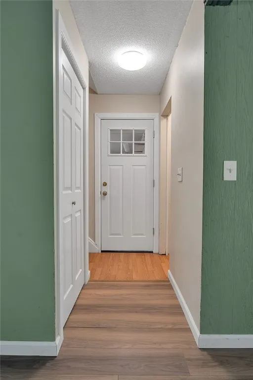 lower level door to garage
