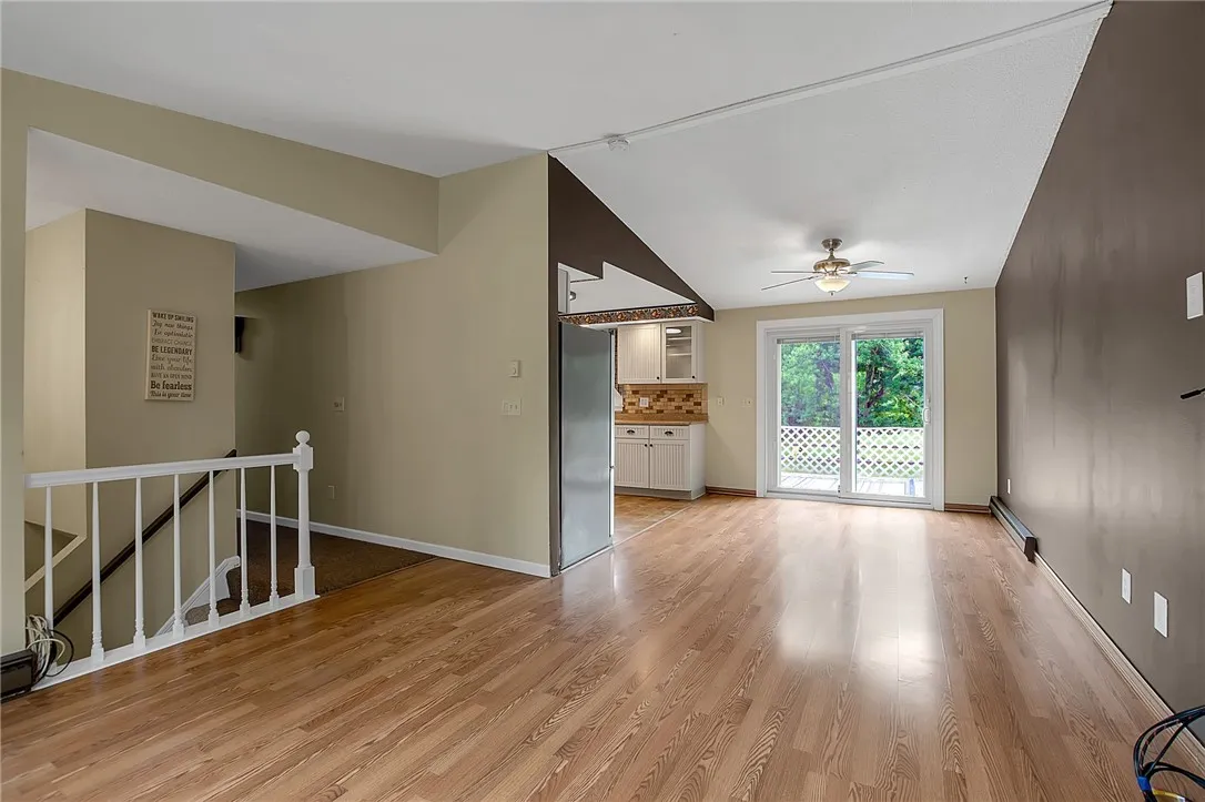 living room looking into dining room