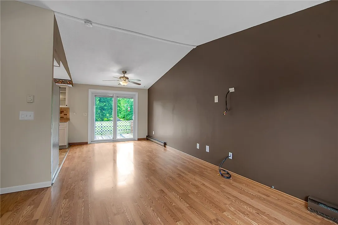 living room to dining room