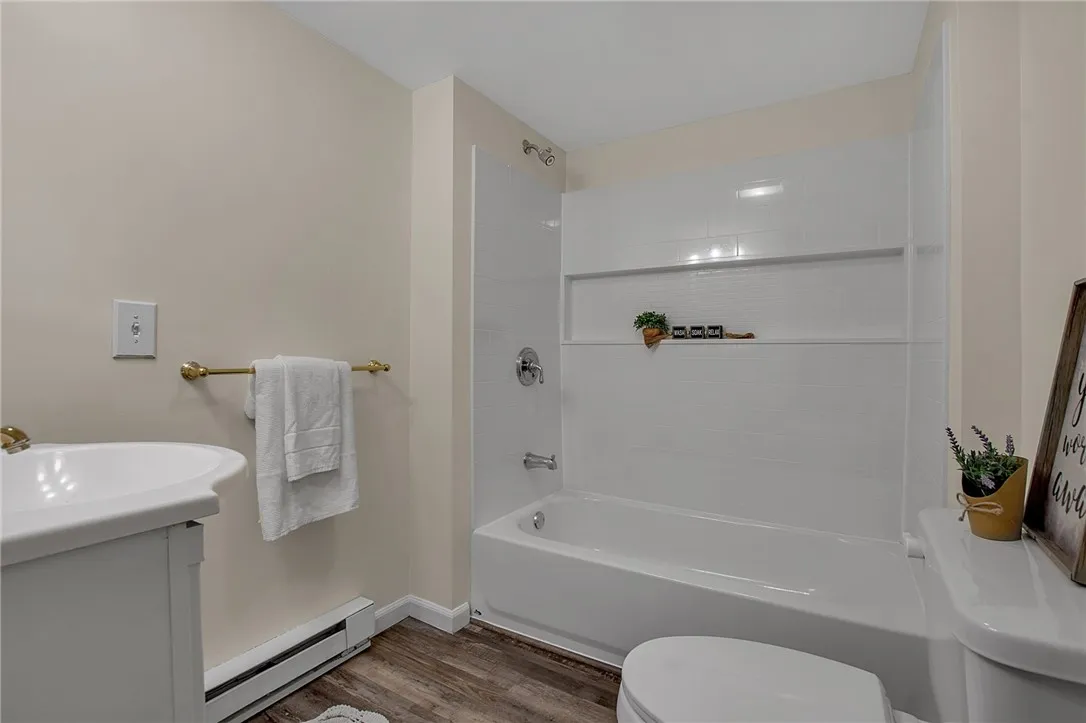 lower level full bathroom