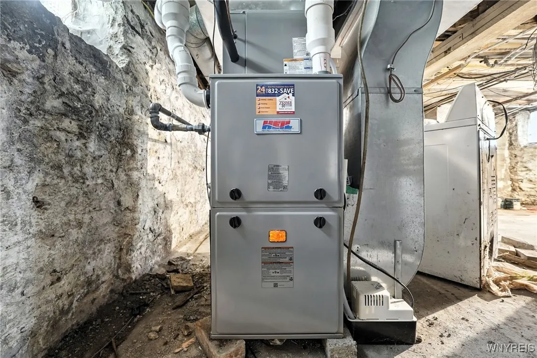 1st floor furnace is new