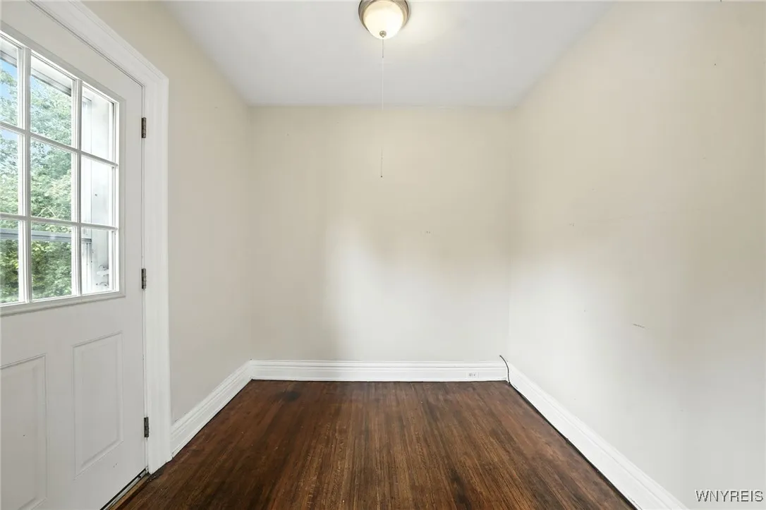 2nd floor bonus area off of living room, could be den or office with access to front porch