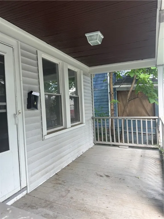 Private porch