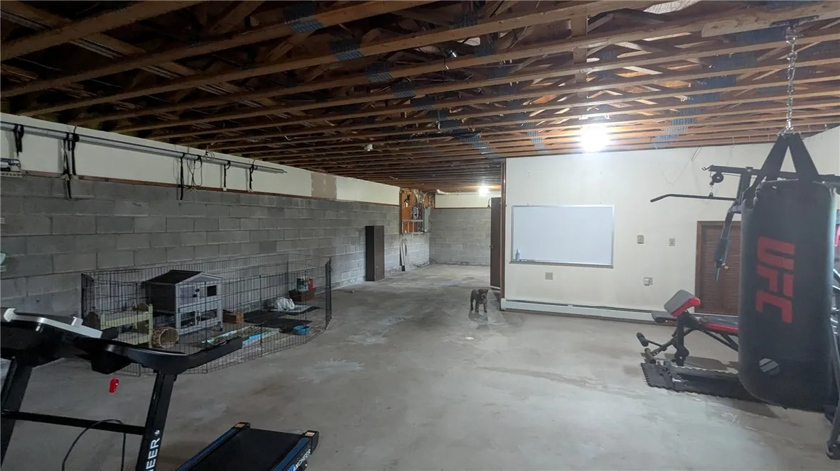 Family room, gym, theater room, work shop,,,the possibilities are endless