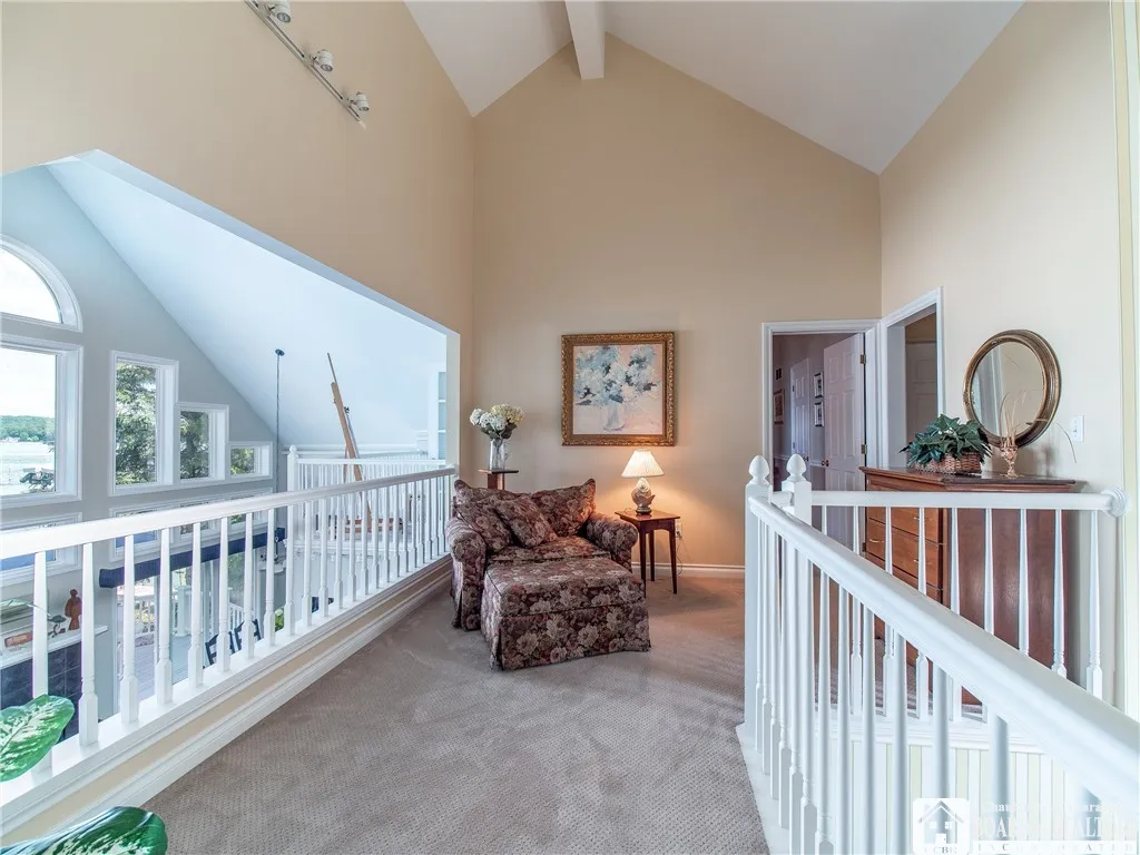 Balcony loft area

