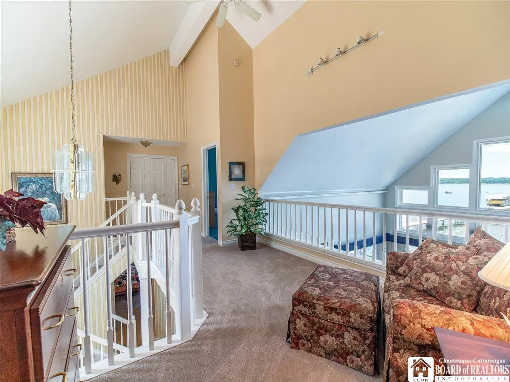 balcony loft area