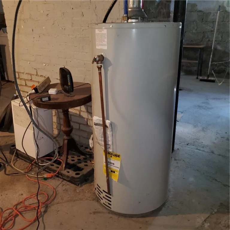 Newer hot water heater!