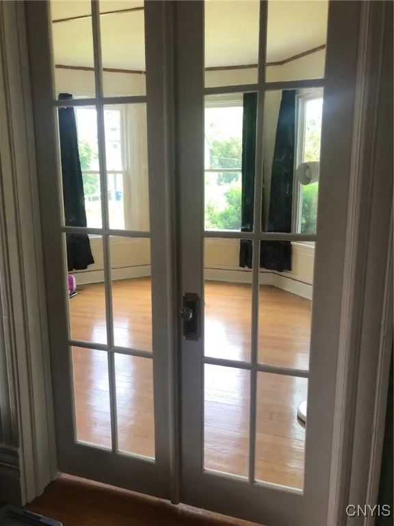 Entrance to first floor room That could be a Bedroom