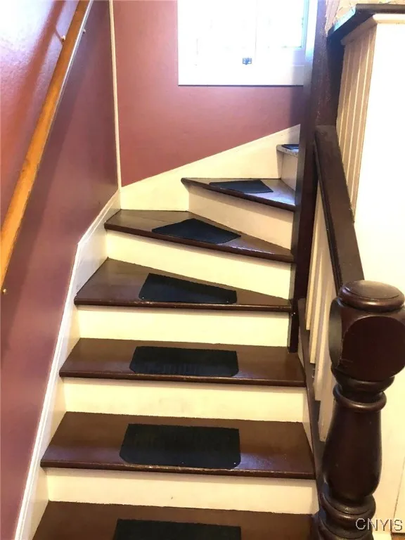 Stairway to the second floor