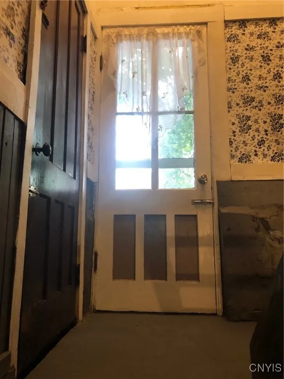 Back door to the back yard