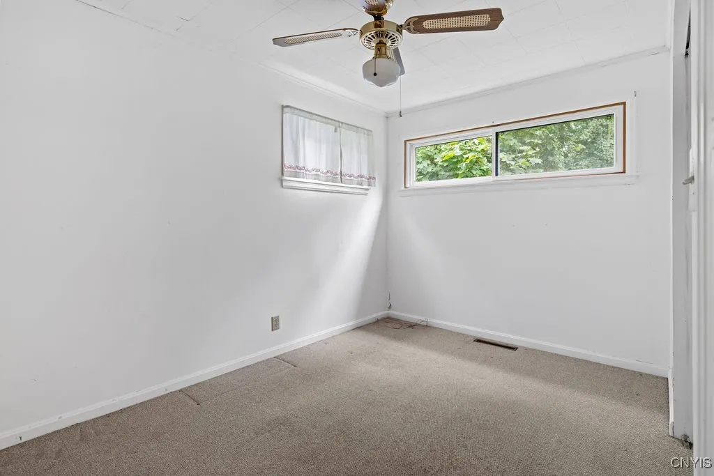 Bedroom in apartment.
