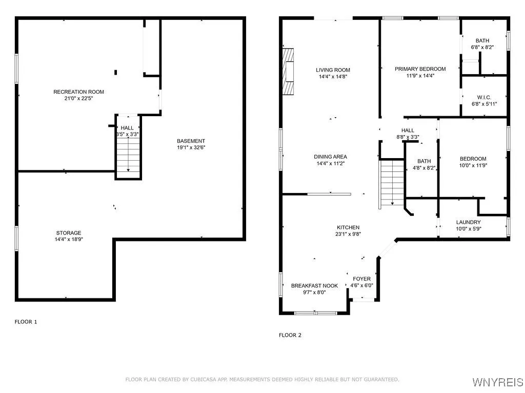 These room sized are approximate