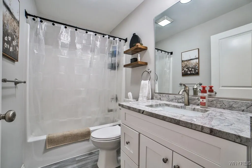 Main bath on first floor