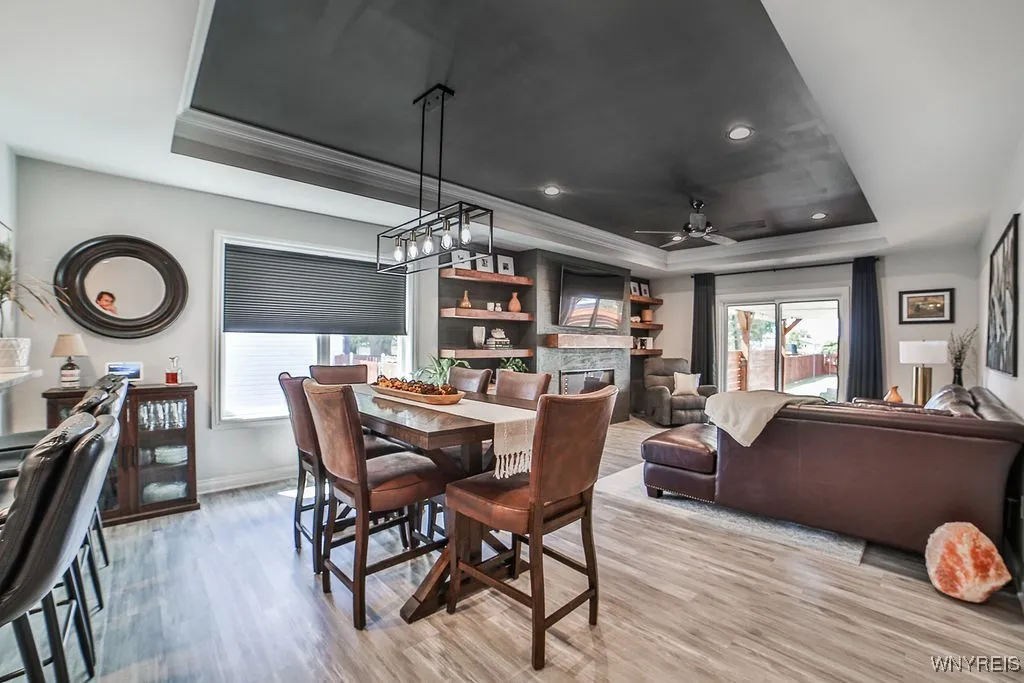 Formal dining room/living room
