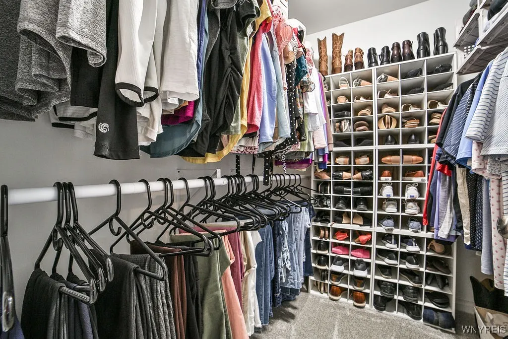 Owners suite walk-in closet
