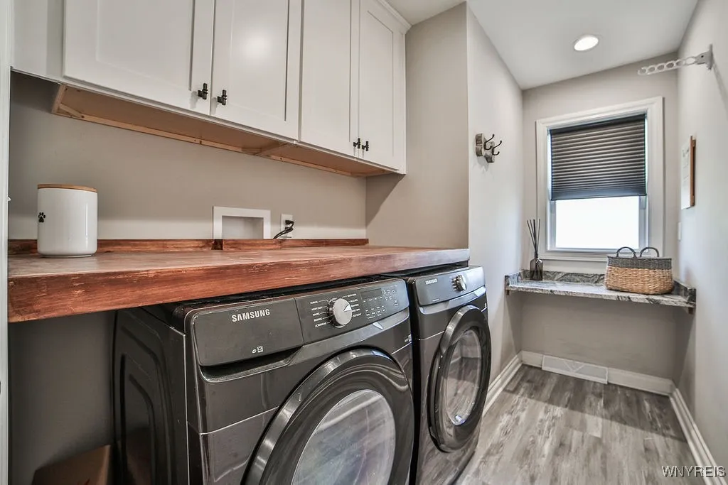First floor laundry