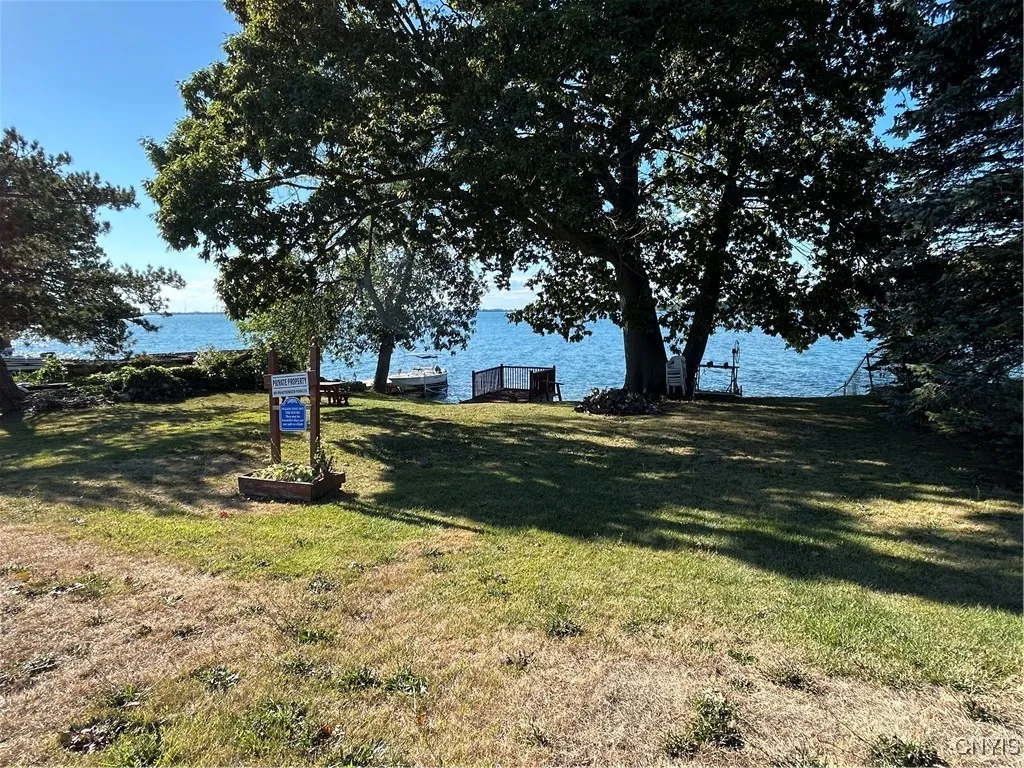 Shared waterfront parcel