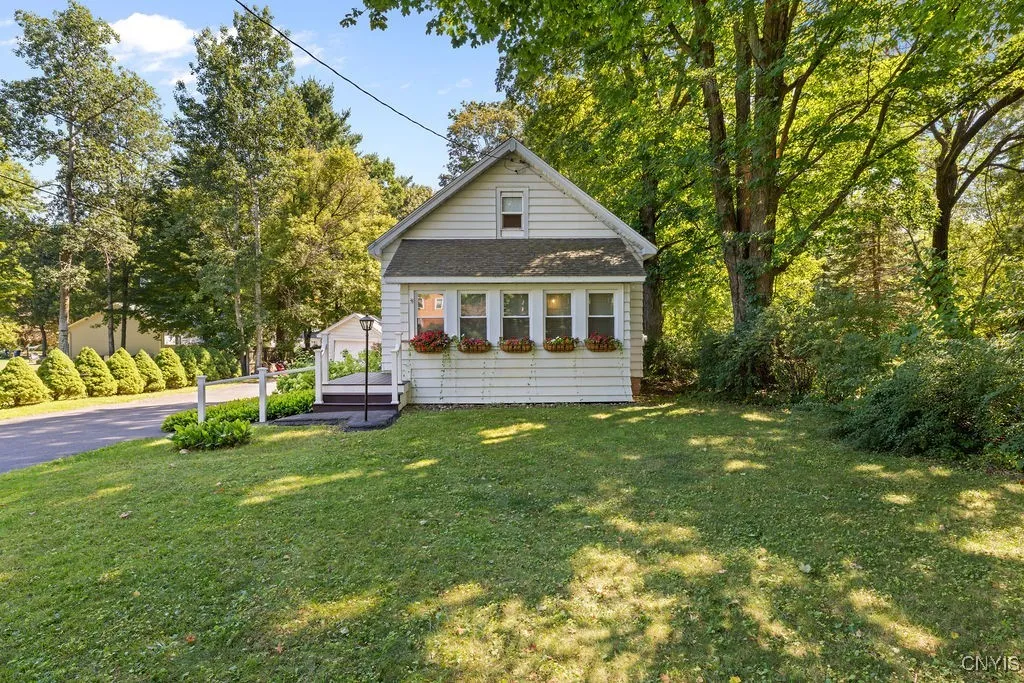Nestled on over half an acre!