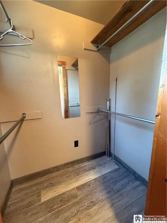 Closet off front entry