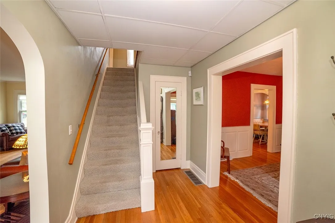 View into the home