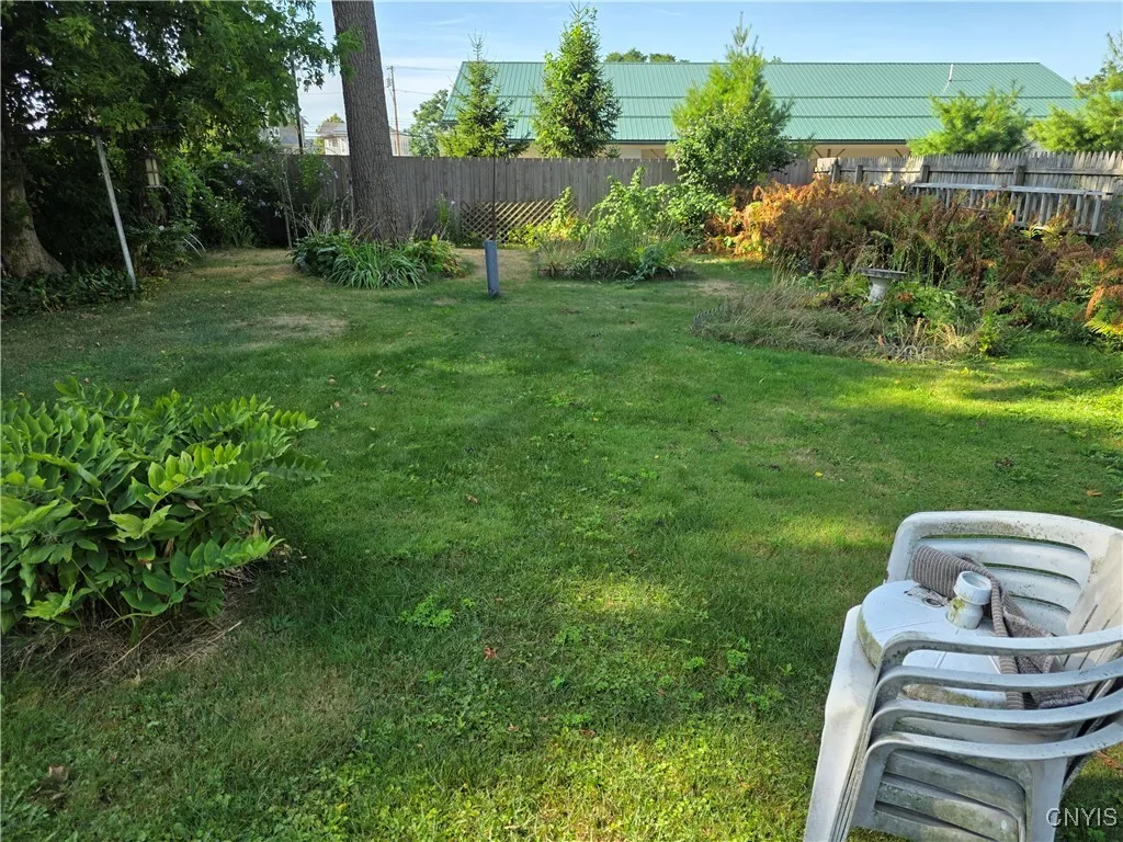 rear yard