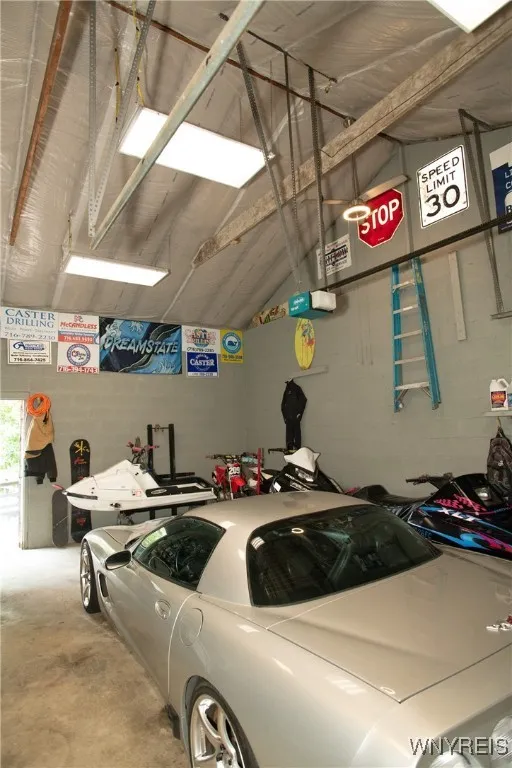 heated garage