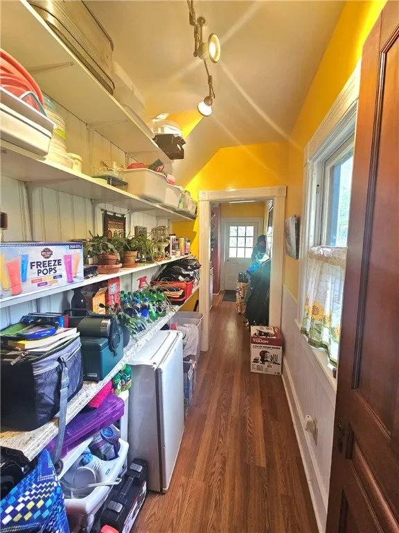 1 of 2 walk through pantry