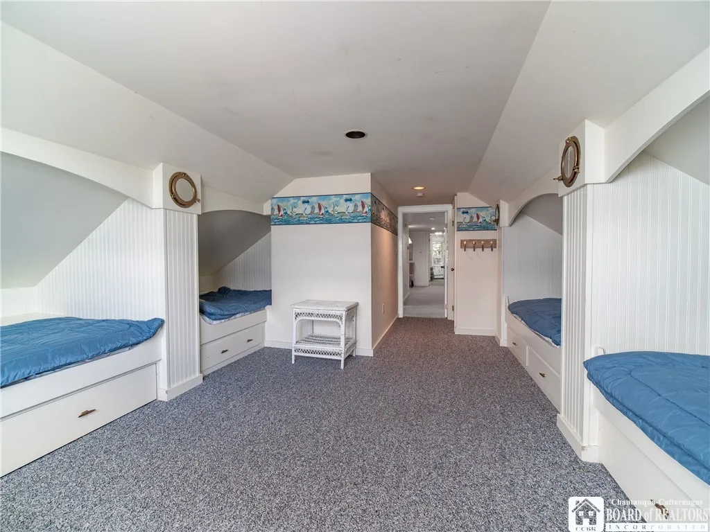 Pull out trundle beds under bunks
