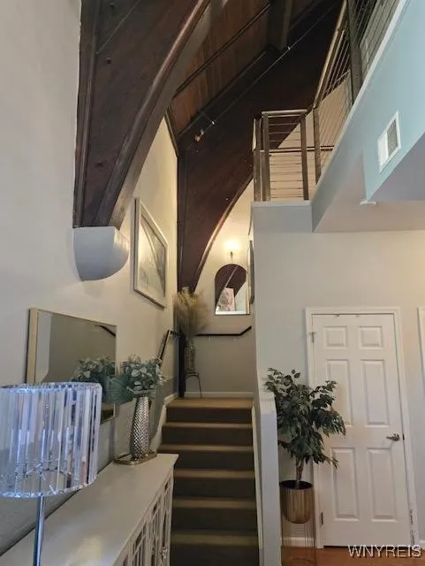 Staircase to loft