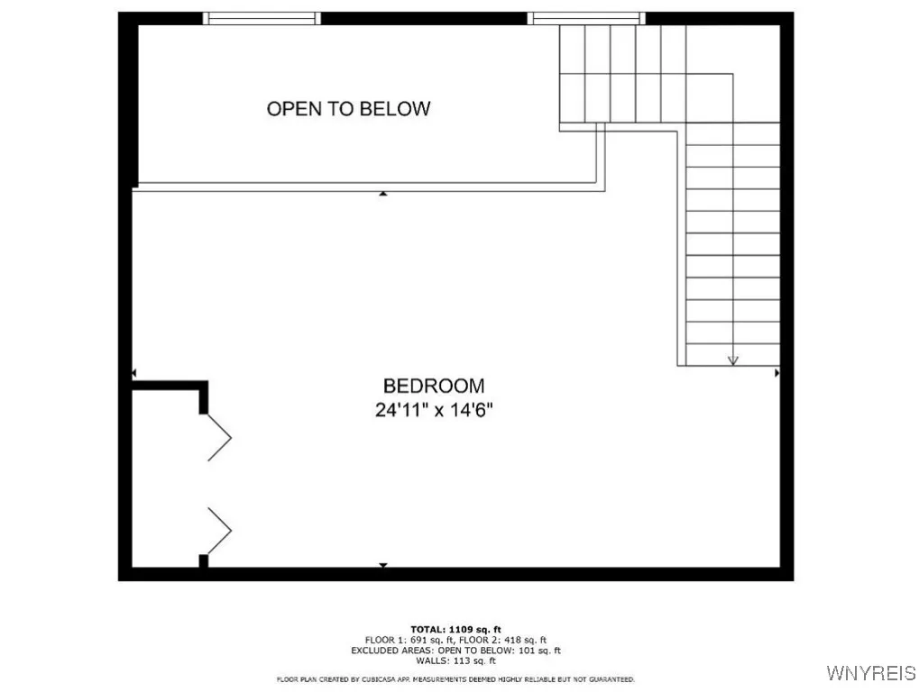 Loft area.