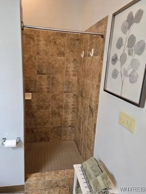 Large walk in shower